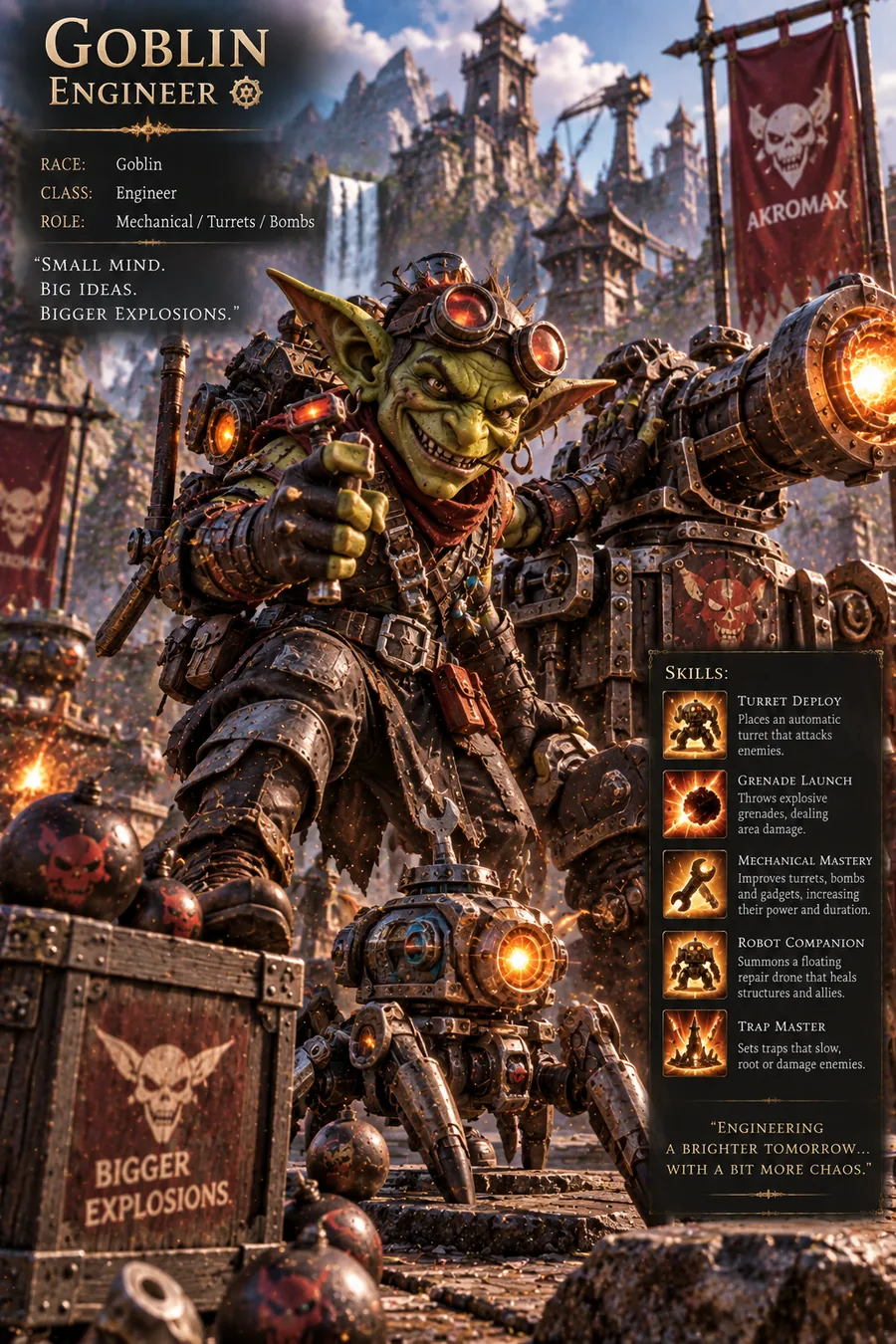 AKROMAX character concept 5