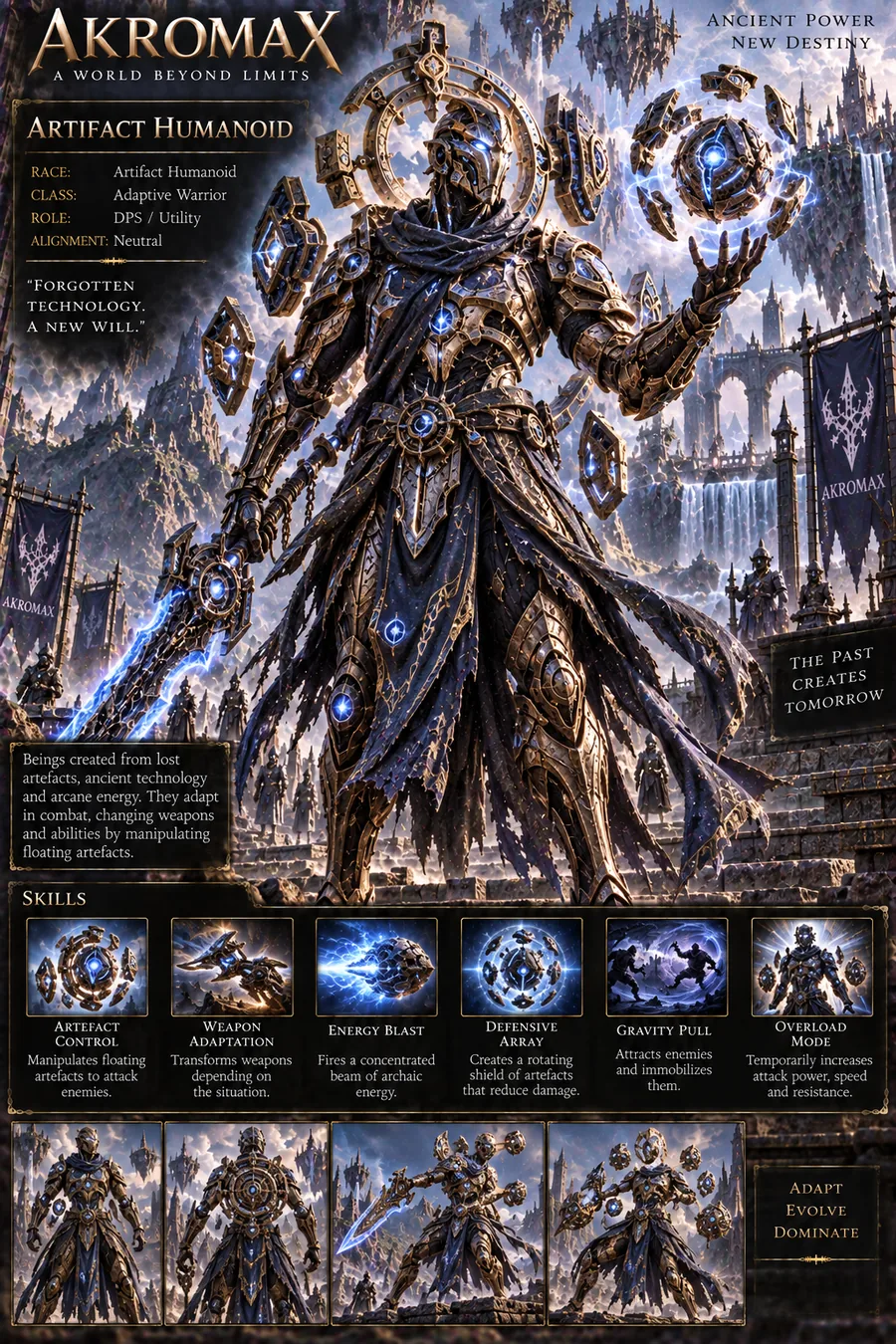 AKROMAX character concept 33