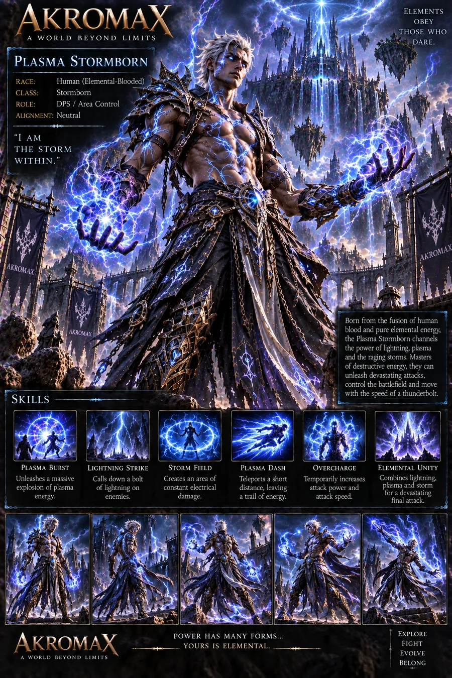 AKROMAX character concept 34