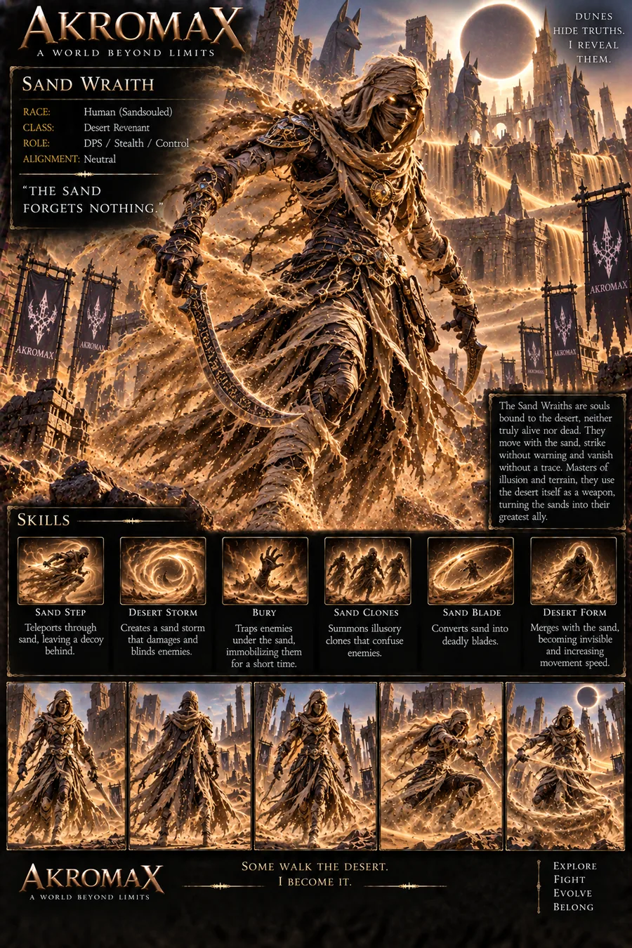AKROMAX character concept 36