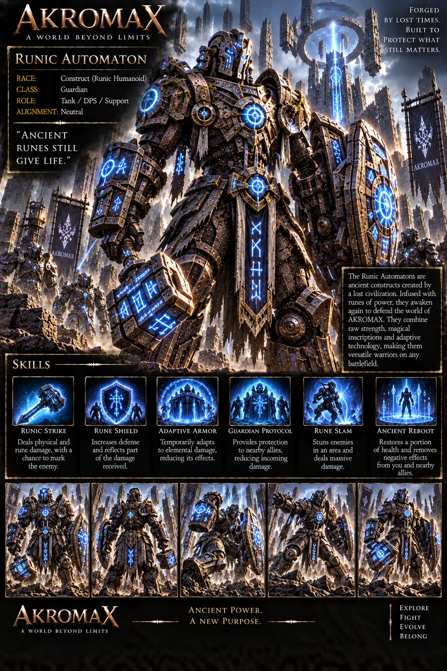 AKROMAX character concept 40