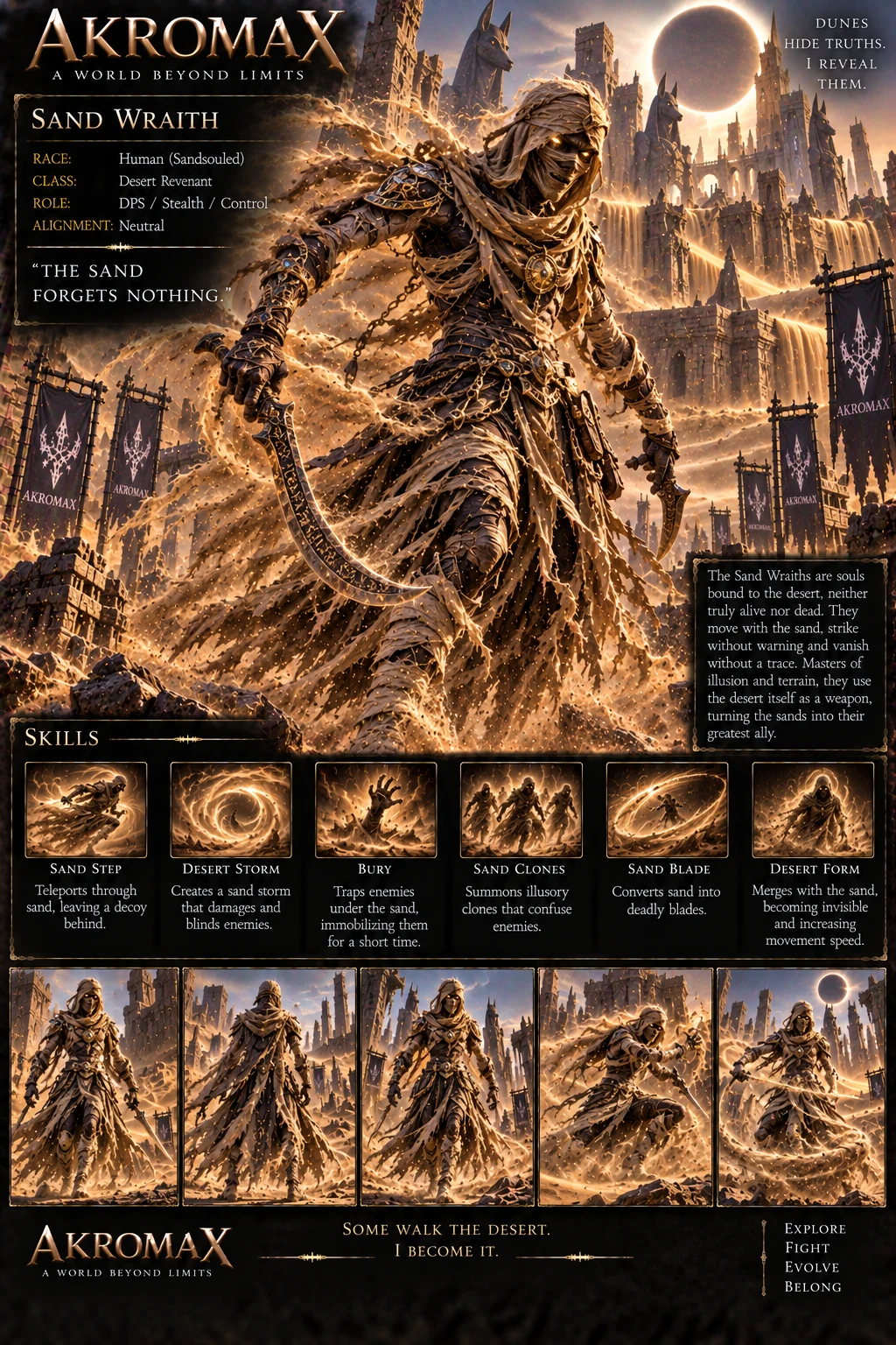 AKROMAX character concept 46
