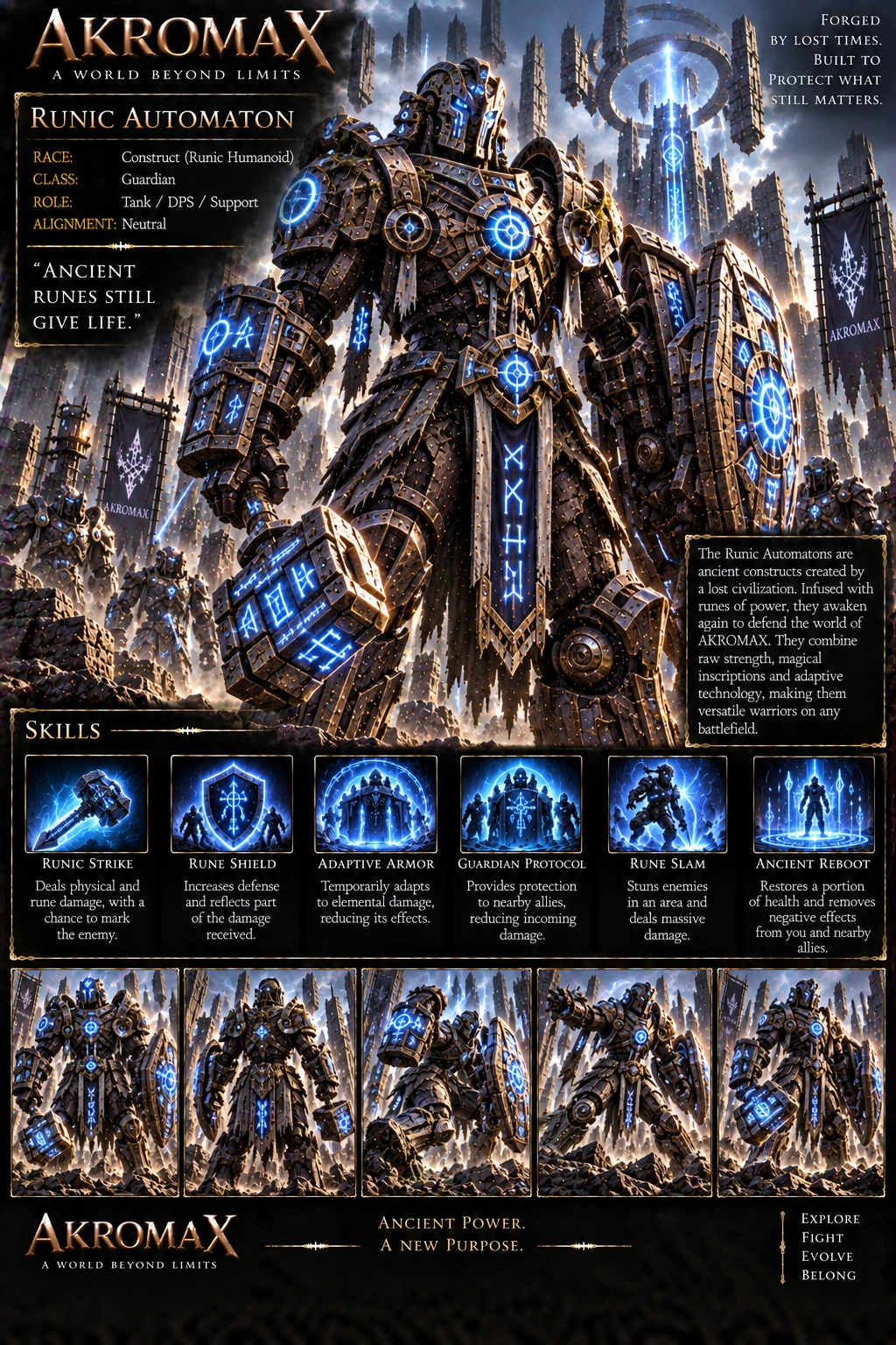 AKROMAX character concept 50