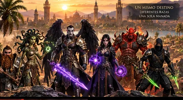AKROMAX fantasy races