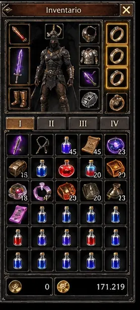 AKROMAX inventory and equipment concept