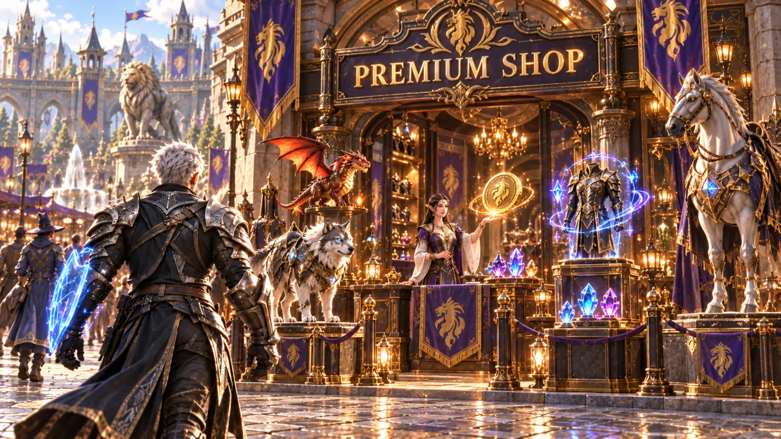Fantasy customization shop concept