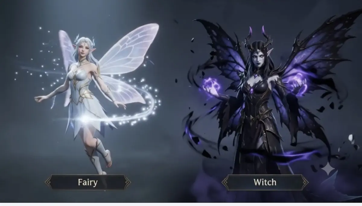 AKROMAX light and dark fairies