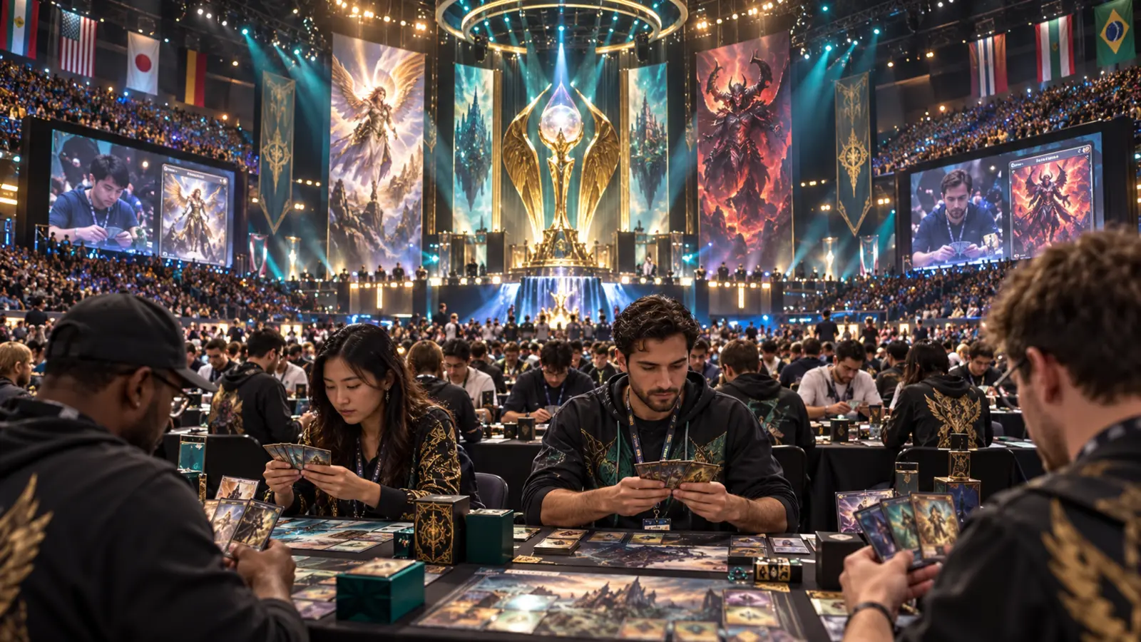 Large international fantasy card tournament