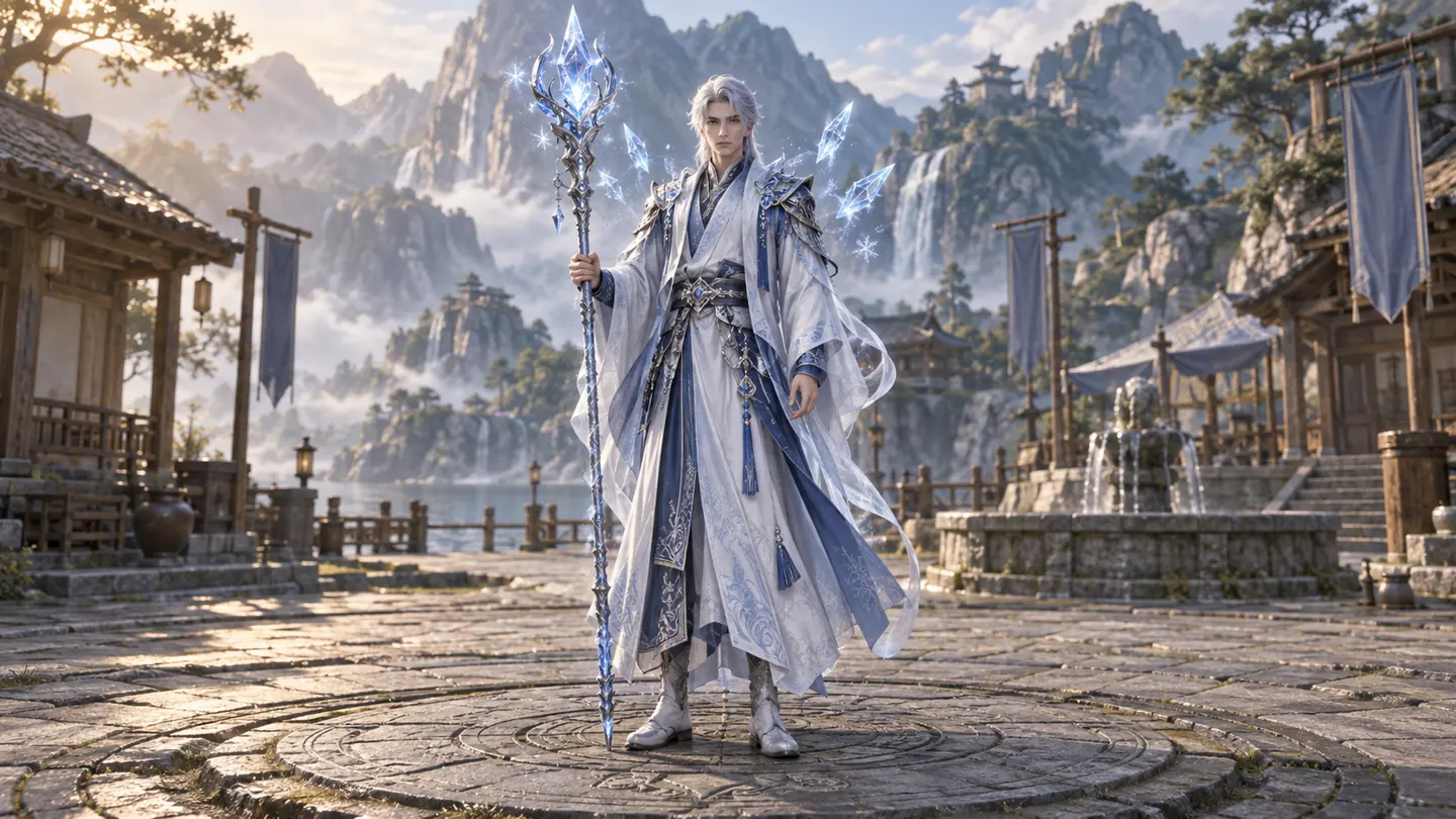 Ice mage — character and world concept