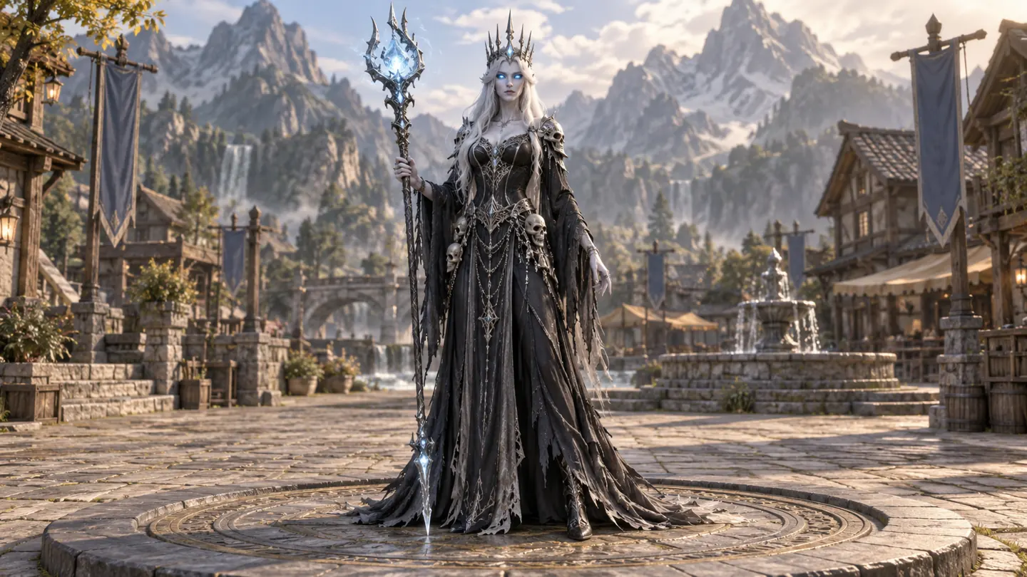 Lich sovereign — character and world concept