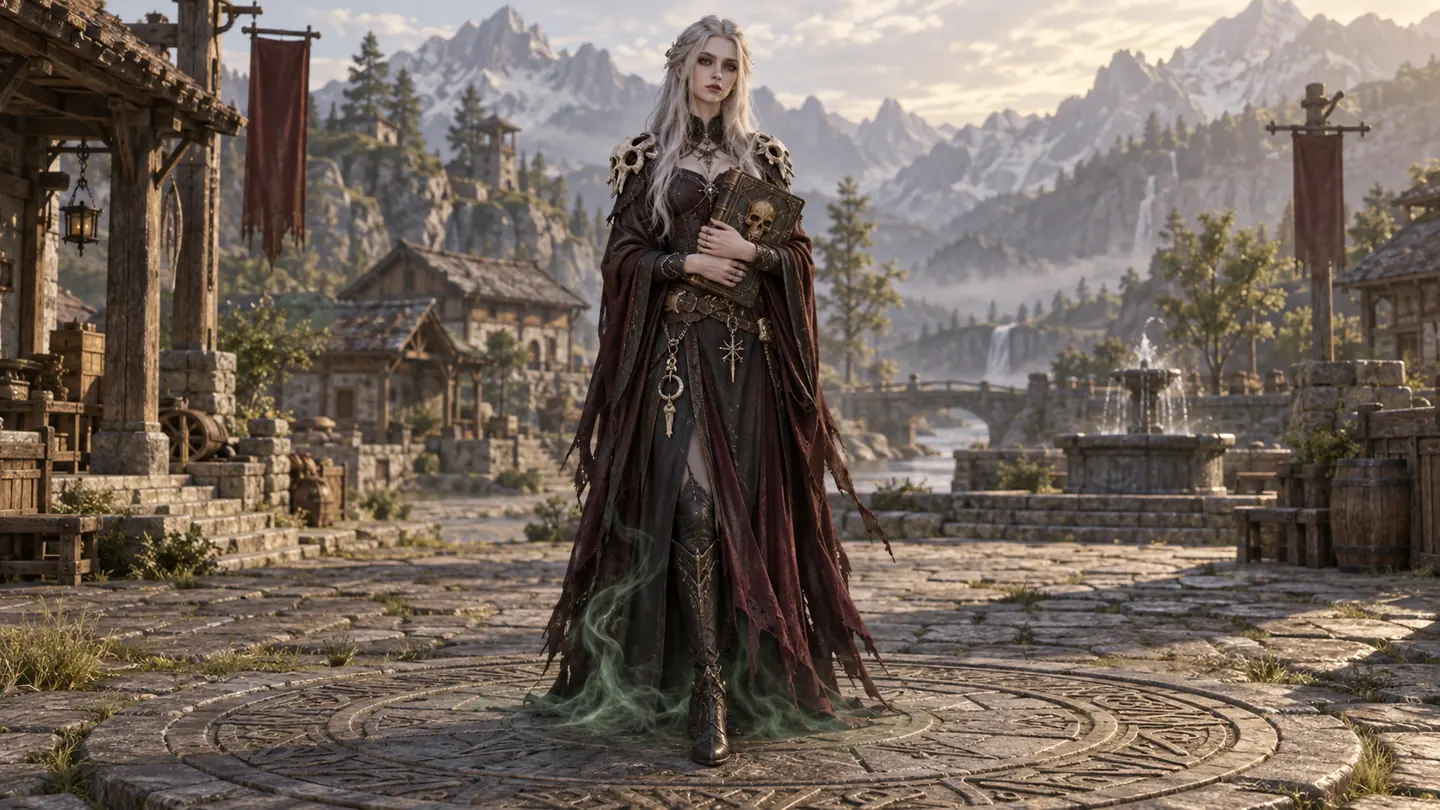 Necromancer — character and world concept